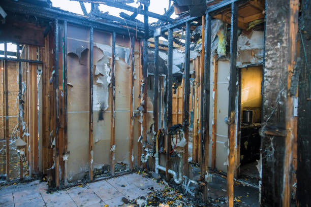 Professional Soot Cleanup technician working in Chalfont, PA
